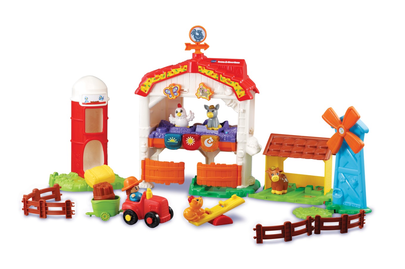 Vtech farm and store learn animal wagon